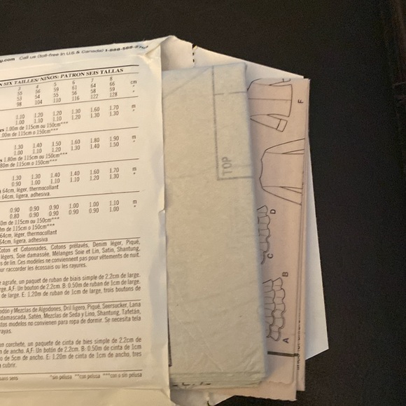 3/ 20 New Look 6483 sewing pattern uncut - Picture 4 of 4